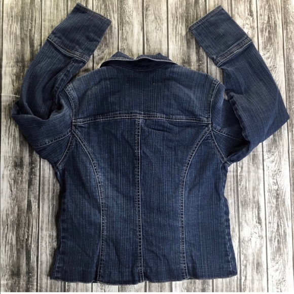 Bandolino Women’s Jean Jacket Denim Jacket Small - Picture 3 of 8